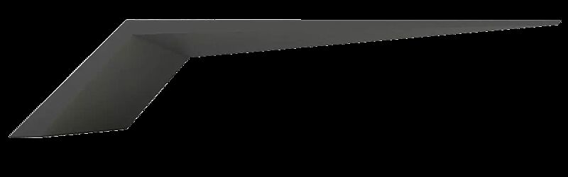 Sitzbank WING aus UTC®-Beton, in dunkelgrau