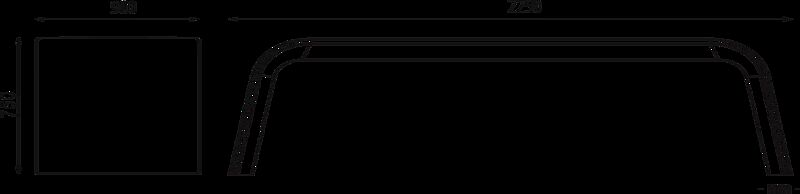 Tisch AURORA UTC®-Beton, in weiß