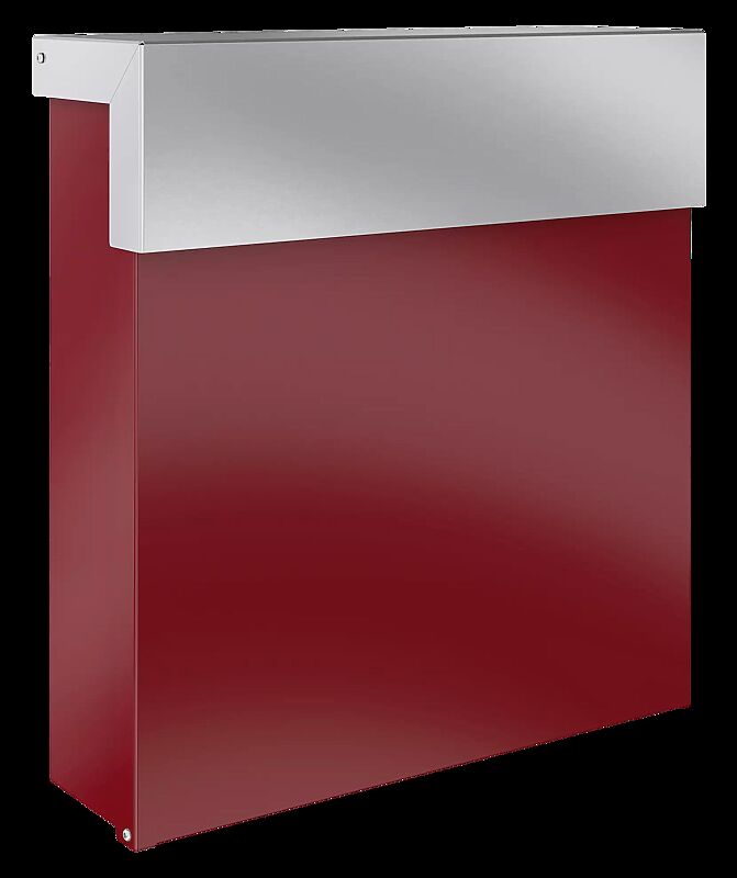 Briefkasten ORGON in RAL 3031 orientrot