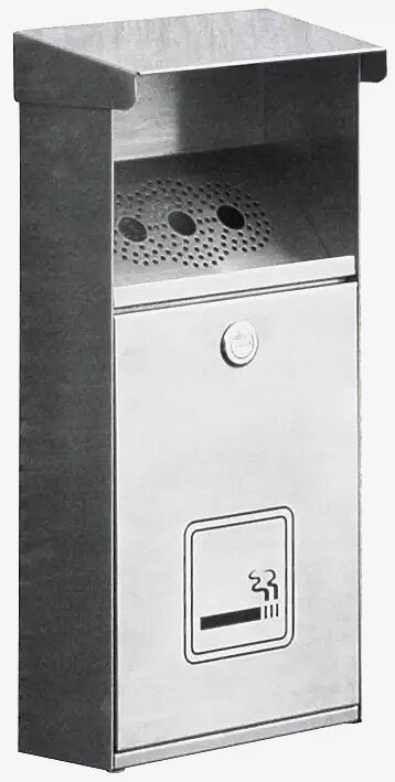 Wandascher MINSTER aus Edelstahl