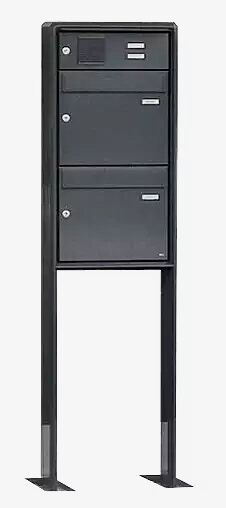 Briefkastenanlage Nizza mit Ständeranlage