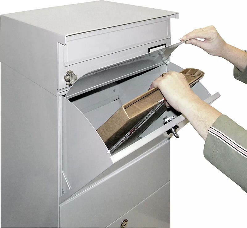 Post in Zustellbox einlegen