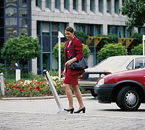Sperrpfosten KICK-PEDAL zum Aufdübeln