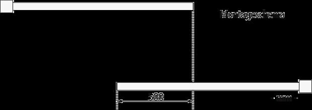 Doppelseitige Gatterschranke Montageschema