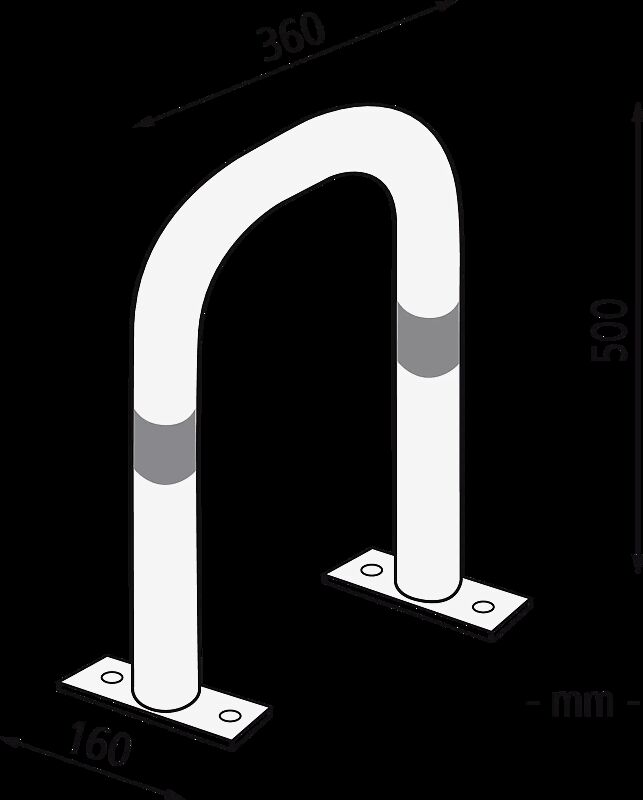 684.270/ladesaeulenschutzbuegel-adast-breite-360-mm-reflexfolie-gruen-zum-aufduebeln__shoKAT0069433