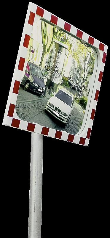 Verkehrsspiegel BRILLANT rechteckig - mit Heizelement