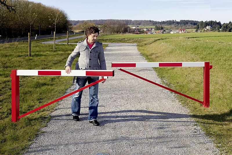 Gatterschranke PORVO, doppelseitig