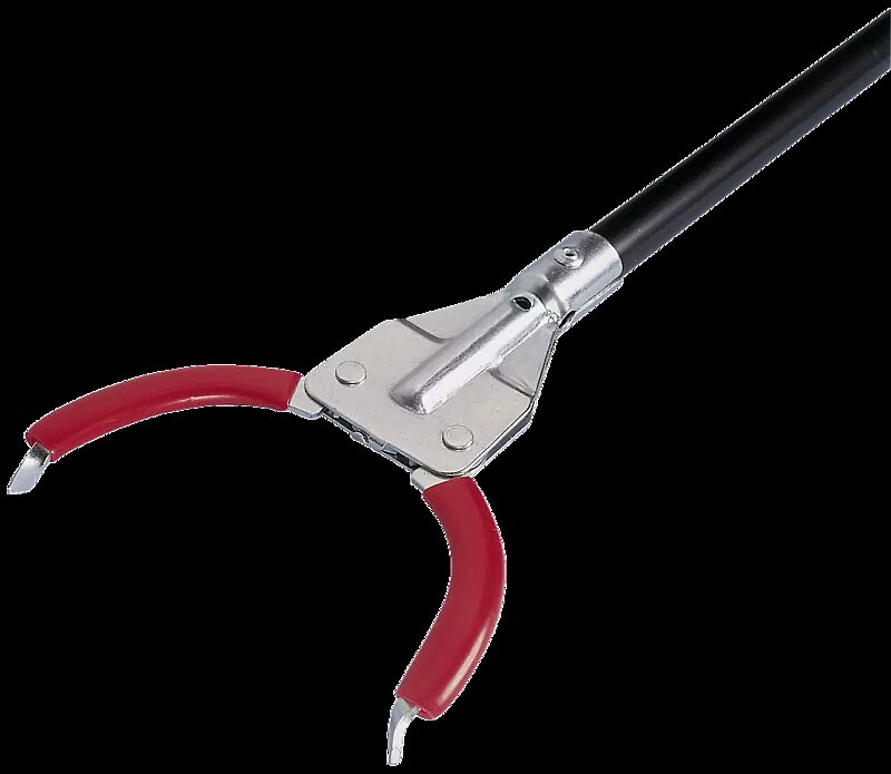 Greifer ABLIS mit Stahlgriff, Greiferkopf kunststoffummantelt