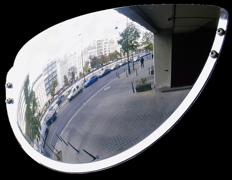 Halbrundspiegel RUPT