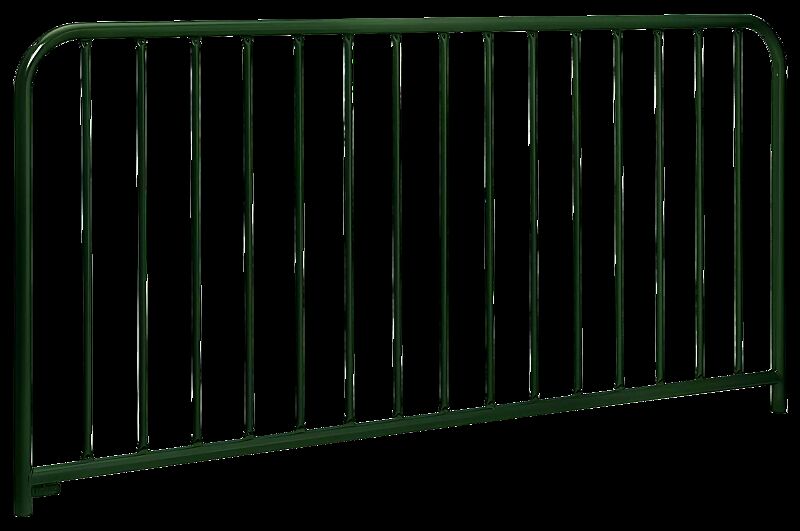 Gittergeländer DOMME in RAL 6005 moosgrün