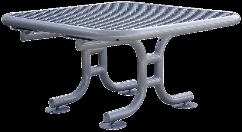 Beistelltisch RESTING in RAL 9007 graualuminium