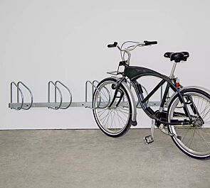 Fahrradwandhalter PRAG, 45° rechts, 5 Stellplätze