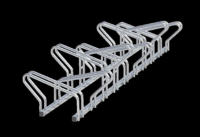 Fahrradständer ARIZONA doppelseitig, 10 Stellplätze