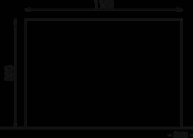 Pflanzbehälter ANDROMEDA aus Beton, beschichtet