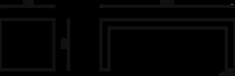 Tisch ANDROMEDA aus Sichtbeton, naturgrau