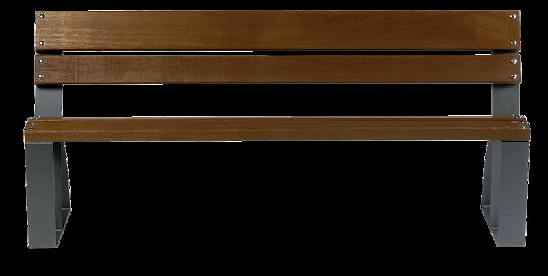 Sitzbank VEGARO mit Okouméholzbelattung
