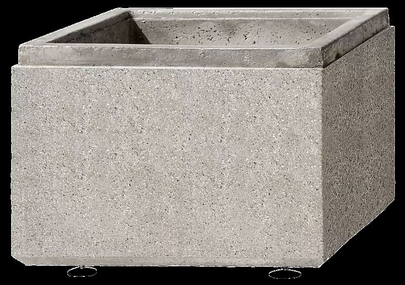 Pflanzbehälter SQUARE in sand