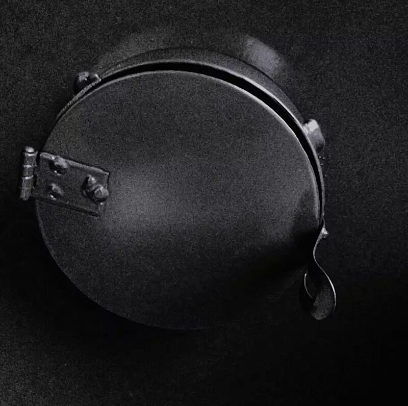 Detail: Bodenklappe Ascher