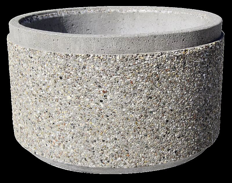 Pflanzbehälter CIRCULAR, 93 Liter, in sand