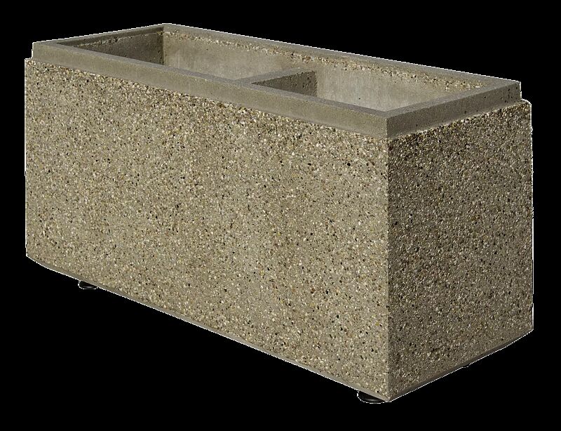 Pflanzbehälter RECTANGULAR, in sand