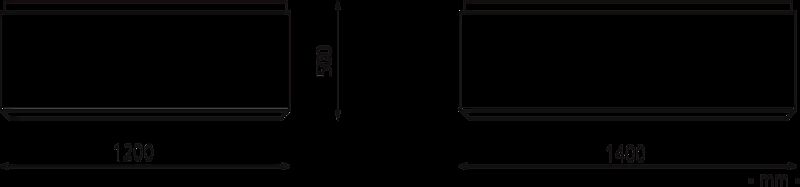 Pflanzbehälter RECTANGULAR aus Beton