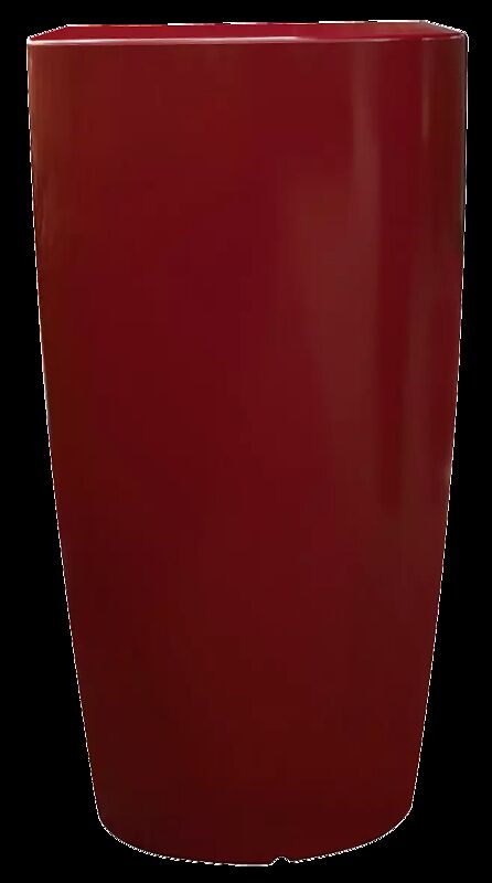 Pflanzbehälter UNA in rubinrot ähnlich RAL 3003