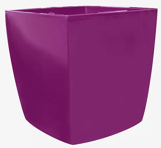 Pflanzbehälter DELHI in berry ähnlich RAL 4006