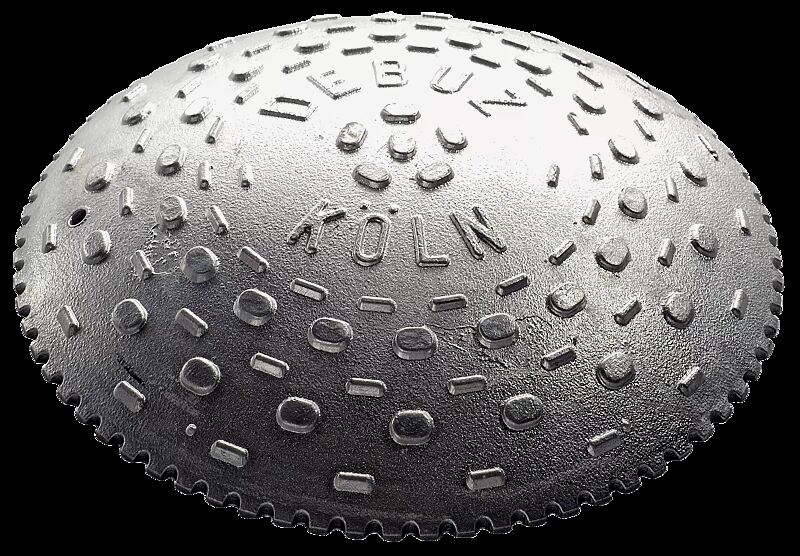 Geschwindigkeitshemmer KÖLNER TELLER Höhe 35 mm