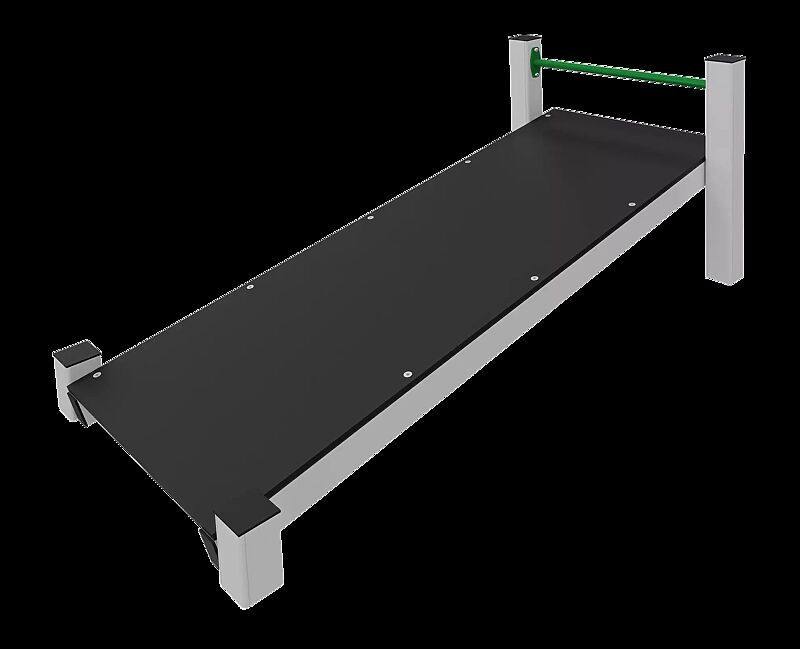 Trainingsbank OBLIQUE mit 1 Liegeflächen
