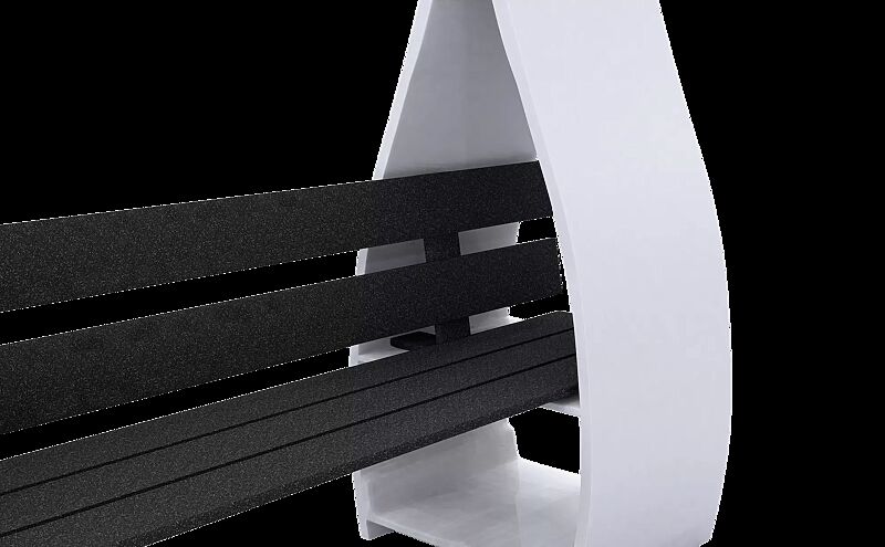 Sitzbank VINGAR mit Rückenlehne