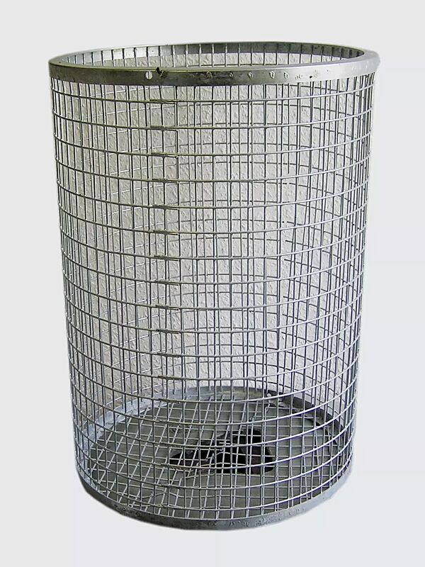 Innenbehälter aus Drahtgitter, feuerverzinkt