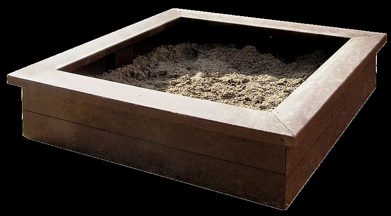 Sandkasten PITTIPLATSCH aus Recyclingkunststoff