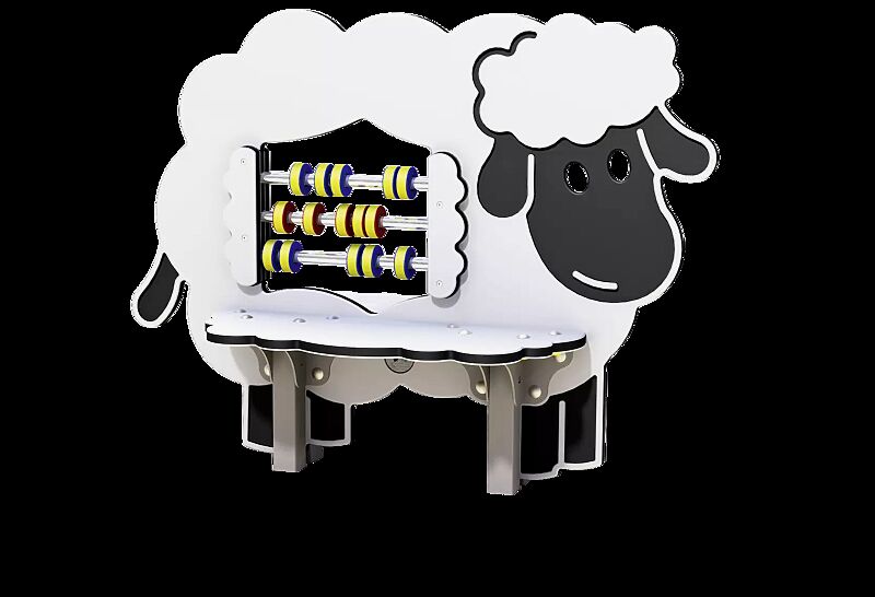 Spielwand SCHAAF mit dreireihigem Abakus