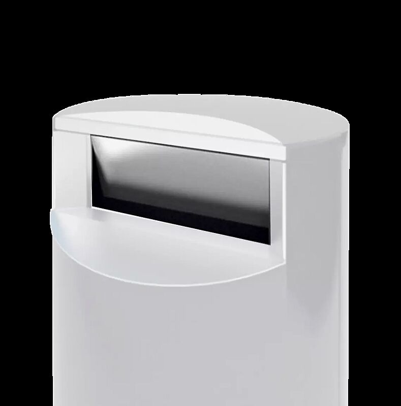 Einwurfklappe zur Vogelabwehr, Edelstahl