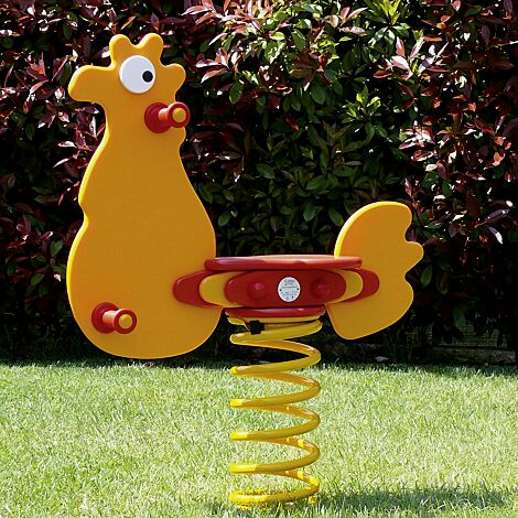 <div id="container" class="container">Federwippe ZOO, Modell Henne</div>