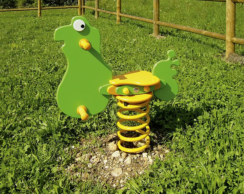 Federwippe ZOO, Modell Frosch