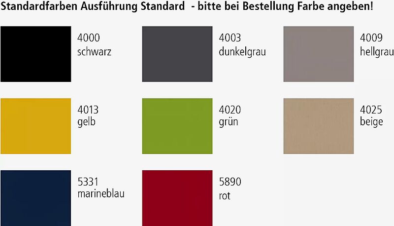 Mittelmastschirm BIG BEN 3000 x 4000 mm, Aluminium pulverbeschichtet