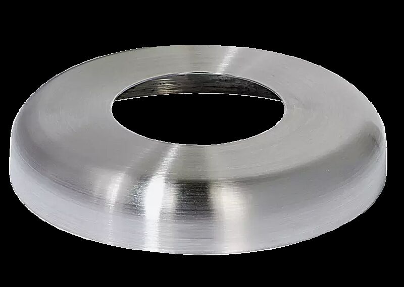 Fußabdeckung aus Edelstahl