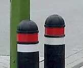 Retroreflexstreifen in weiß und rot (siehe Mehrpreis)