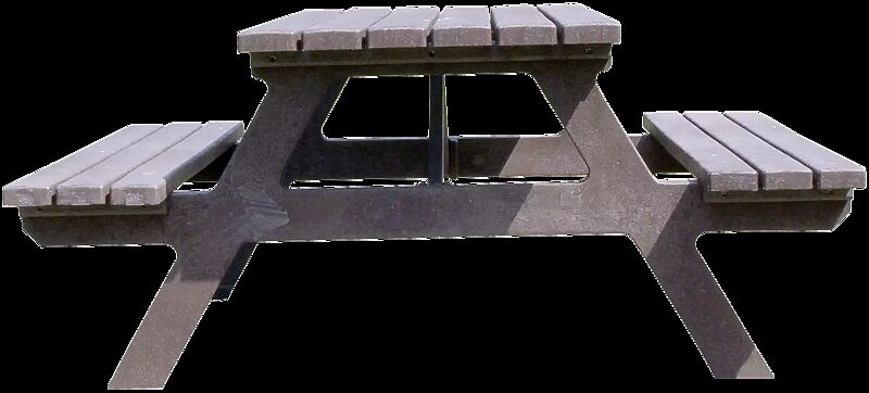 Bank-Tisch-Kombination TIVOLI aus Kunststoff