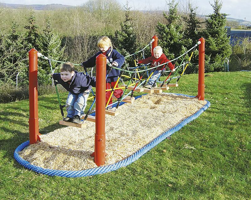 Abenteuerbrücke WINNETOU zum Einbetonieren