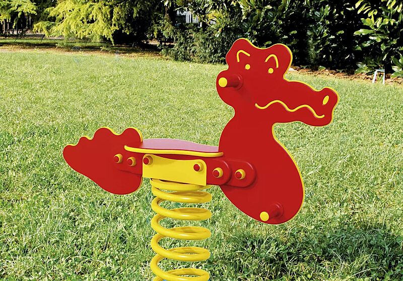 Federwippe PLAY, Modell Krokodil