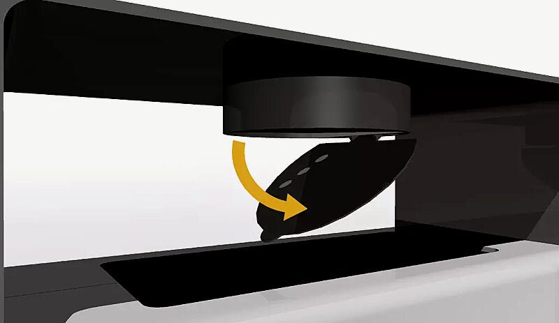 Detail: Entleerung Ascher