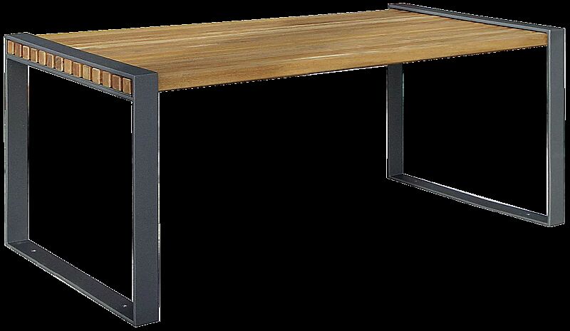 Tisch TAMORES, Stahlteile in DB 703 eisenglimmer