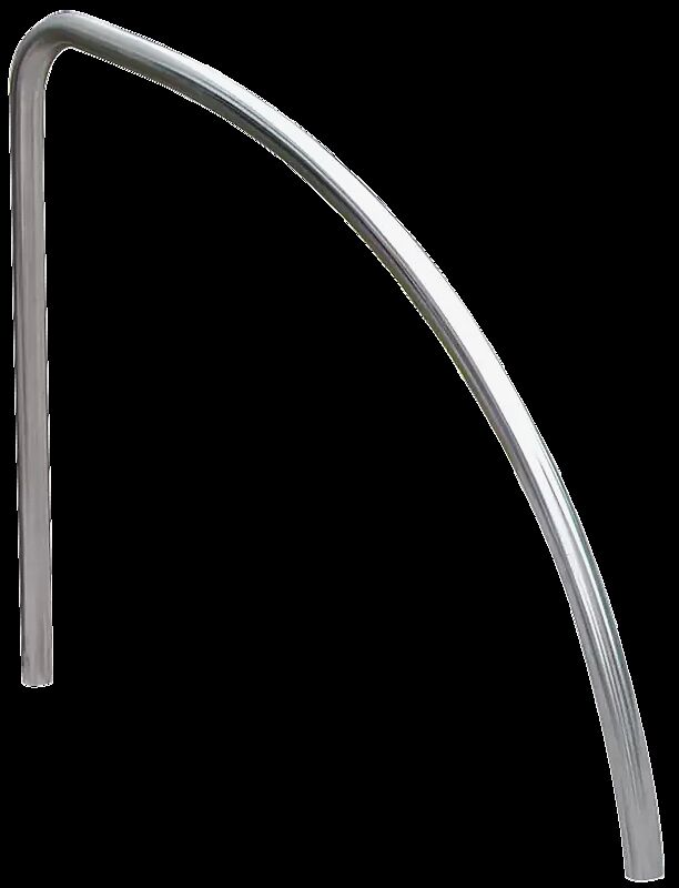 Anlehnbügel SACRAMENTO zum Einbetonieren, Edelstahl