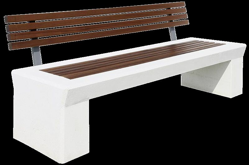 Sitzbank HYDRA mit Rückenlehne