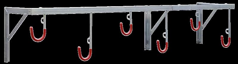 Hängeparker KAIRO zur Wandbefestigung, 6 Haken