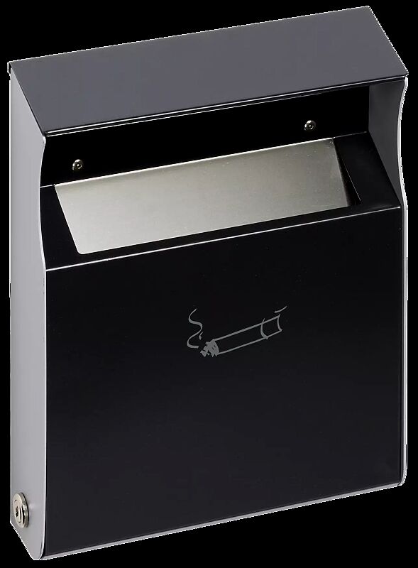 Wandascher GETLEY, Korpus in RAL 7021 schwarzgrau