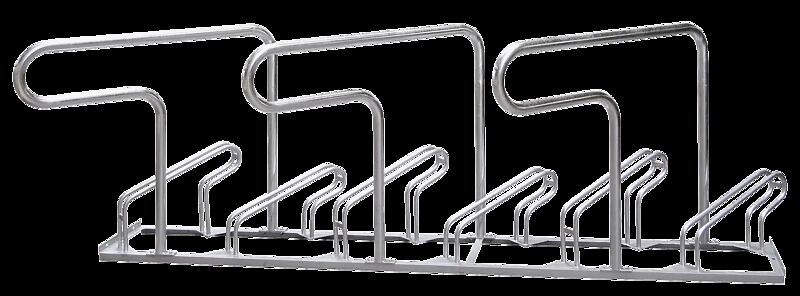 Fahrradständer COLORADO, 45° links, verschaubt am Fahrradständer UNIVERSAL