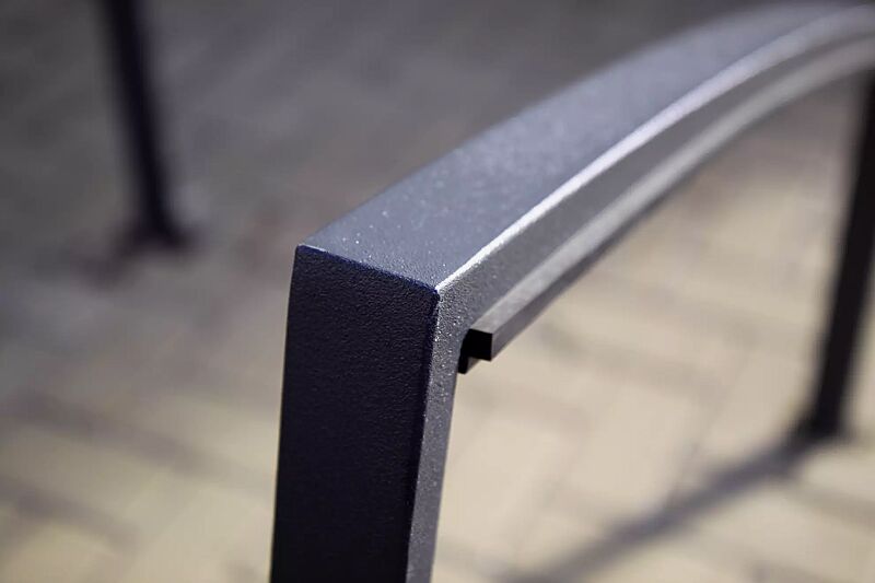 Detail: integrierter Gummistreifen